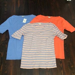 3 for 1 J Crew Perfect Tees